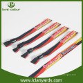 Fashion custom woven music wristband companies for party